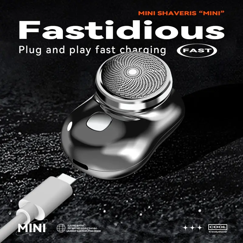 ماكينة حلاقة كهربائية محمولة، ماكينة تشذيب الألواح، ماكينة حلاقة اللحية، رأس قاطع ترددي، سكاكين قابلة لإعادة الشحن للرجال