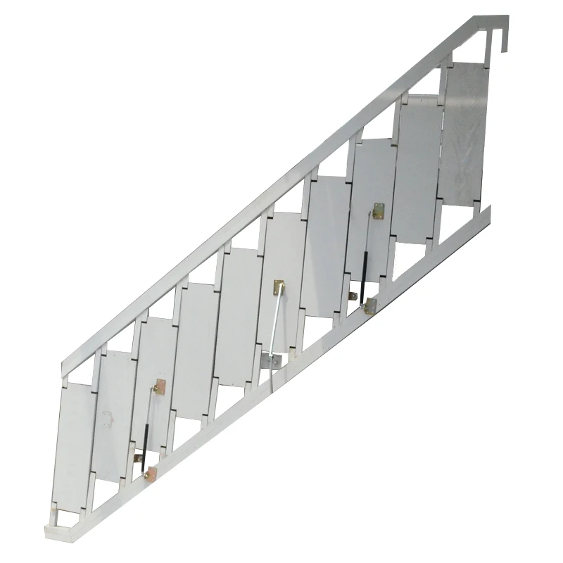 Stairs Household folding ladders can accommodate thickened indoor and outdoor side contraction, small apartment jump stairs