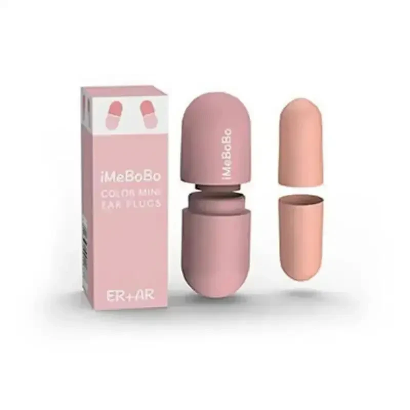 1/2/3pcs Shaped Noise-Cancelling Earplugs, Sponge Earplugs, Memory Foam Anti-Snore For Sleep, Quiet Sleep, Student Dormitory