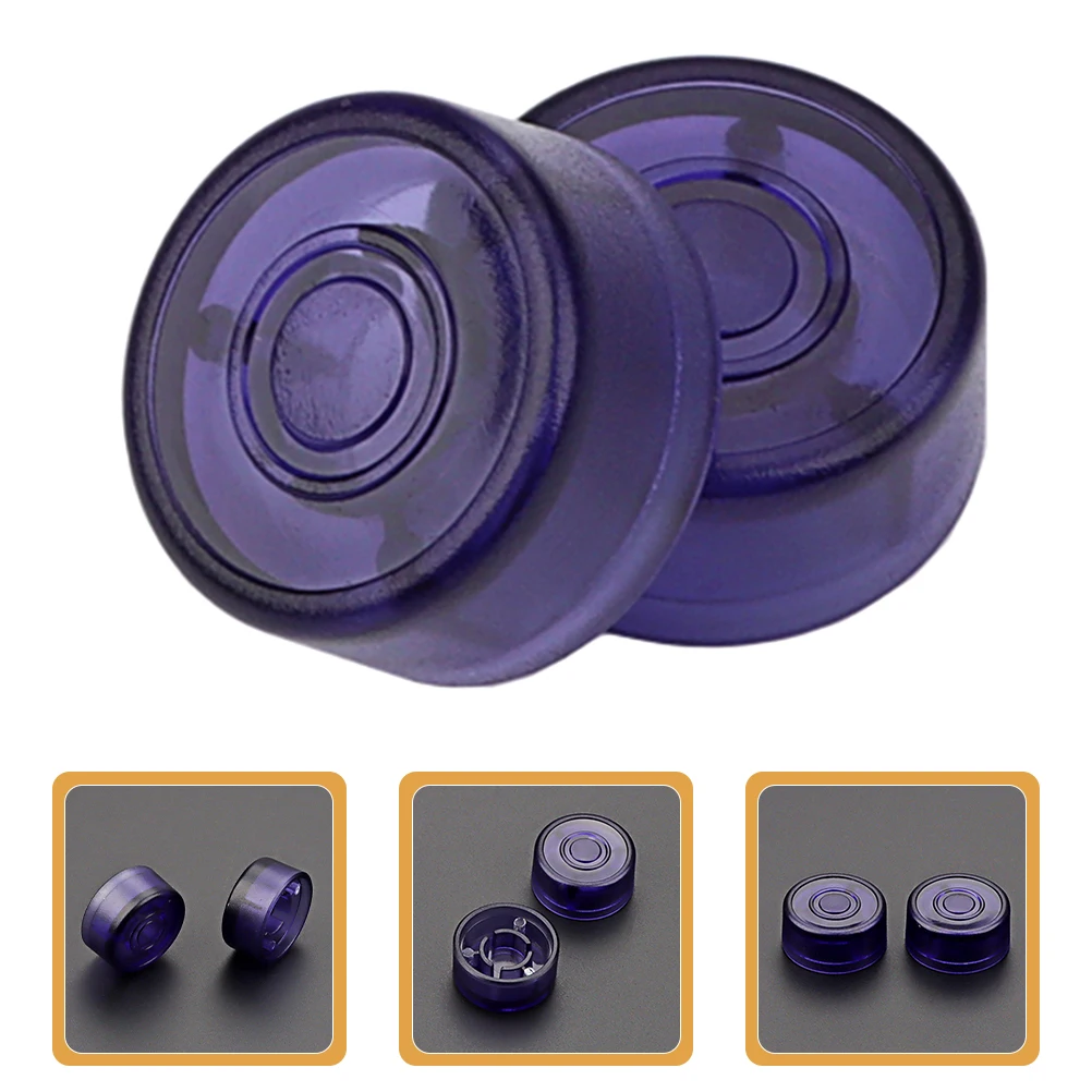 

2Pcs Solid Guitar Effect Footswitch Topper Caps Long Lasting Guitar Accessories Instrument Components