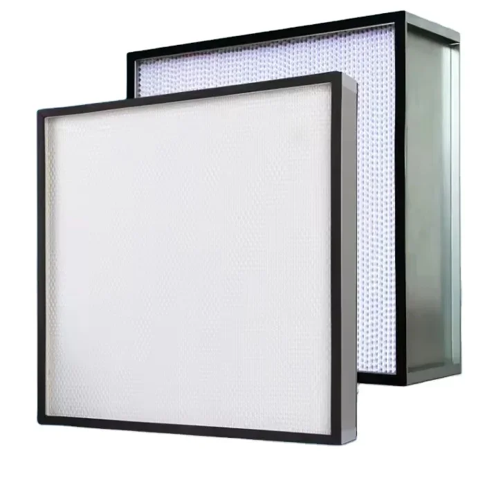 High Efficiency H11-14 Air Supply Outlet Central Air Filter Fiber Filter Partition High Air Volume Filtration