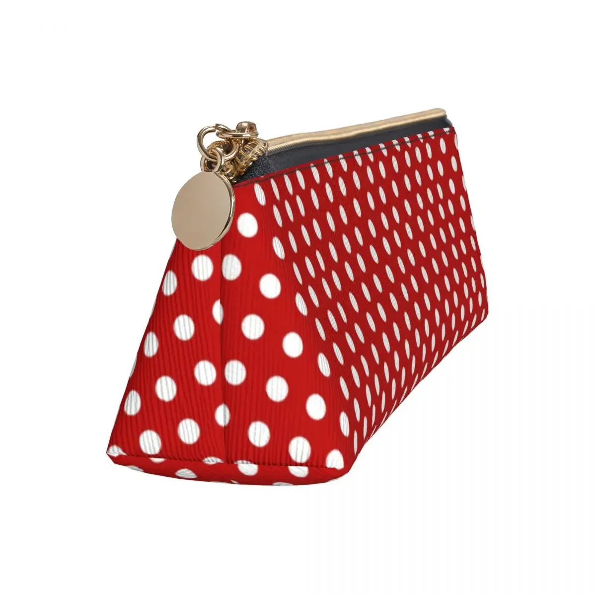 Rood Met Witte Polka Etui Girly Kawaii Kids Mooie Buidel Terug Naar Schoolkoffers Briefpapier Organisator