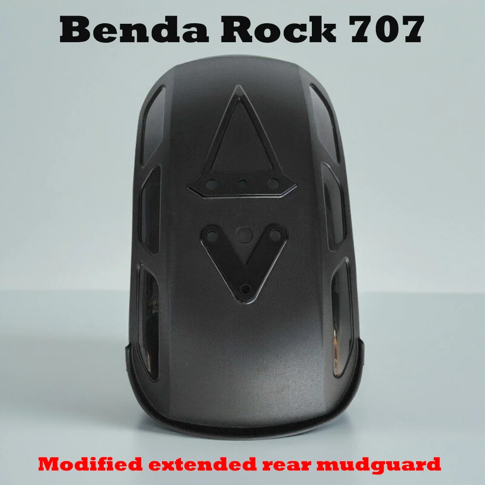 For Benda Rock 707/EC/Pro/Ultra new mudguard modification, extended rear mudguard, durable, non-destructive installation.