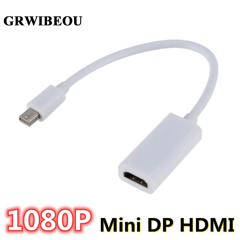 

Mini DisplayPort Display Port MINI DP to HDMI-Compatible Adapter For Apple Mac Macbook Pro Air Hot Mini DP to HDTV Converter