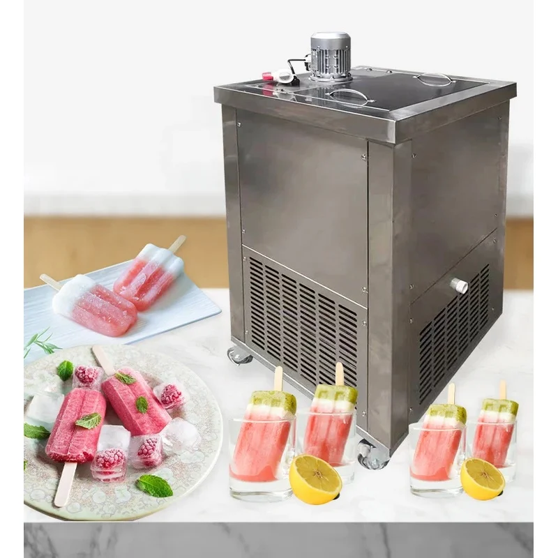 Quality Commercial Automatic Popsicle-Maker High-Capacity 4 Mould Freezer Cabinet Used Farm Industries