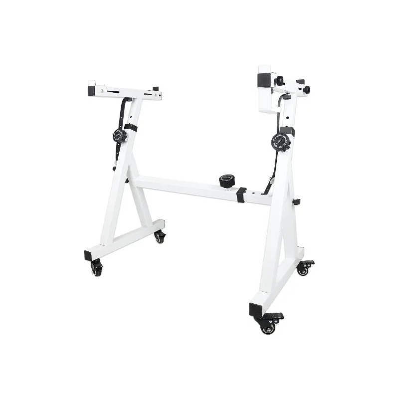 حامل لوحة مفاتيح البيانو بارتفاع قابل للتعديل Z aped جهاز إلكتروني Ra Universal لـ 54/6 مفاتيح إلى 88 مفتاحًا مع عجلات #4