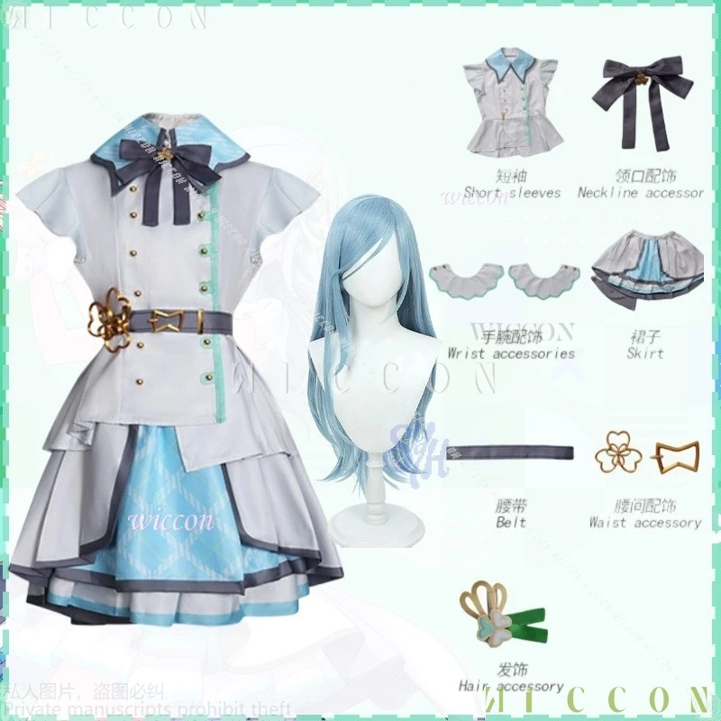 

Фантазия Хэллоуин Аниме Игровой Проект Sekai More More Jump Третья Юбилейная Команда Униформа Косплей Hinomori Disfraz De Mujer