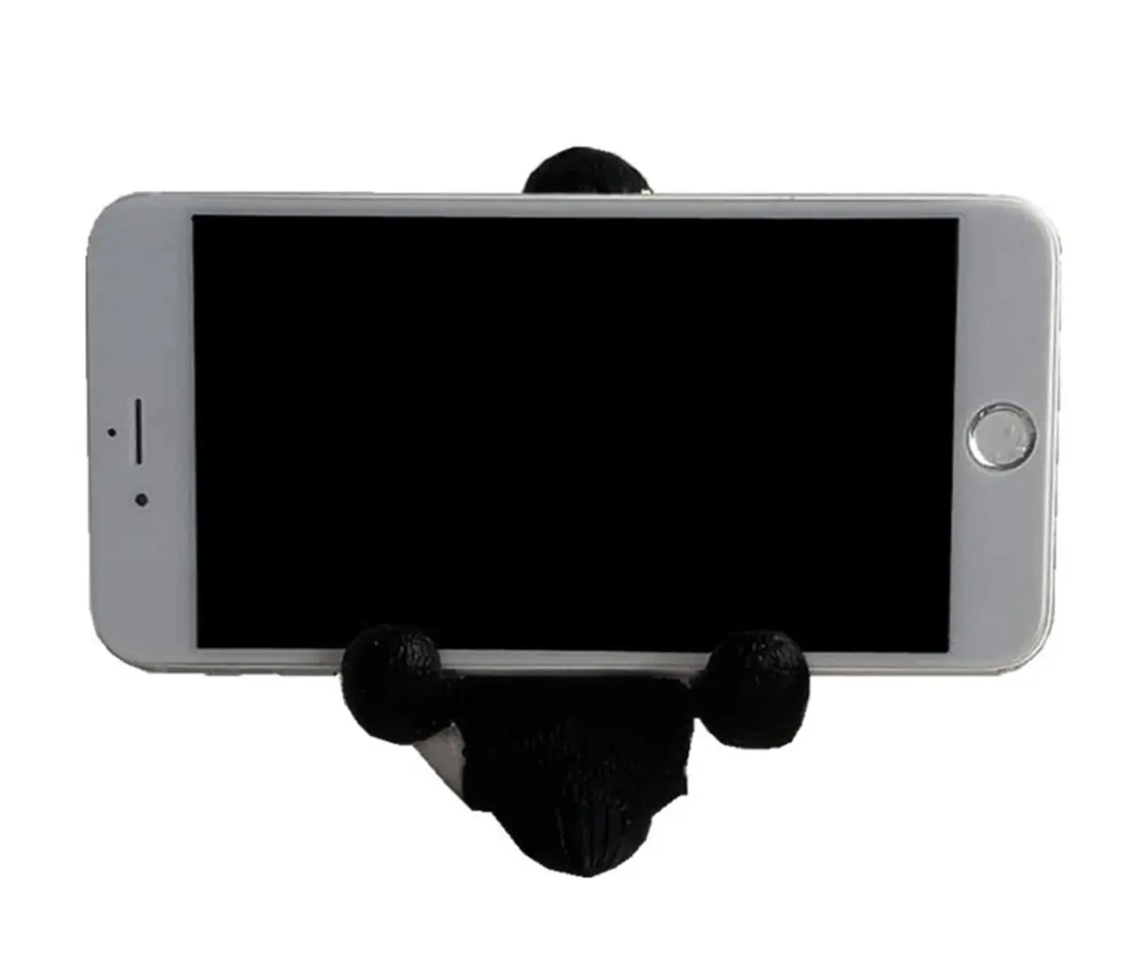 Kawaii Penguin Resin Phone Tablet Stand, Cute Animal Desktop Lazy Holder, Aesthetic Desk Ornament