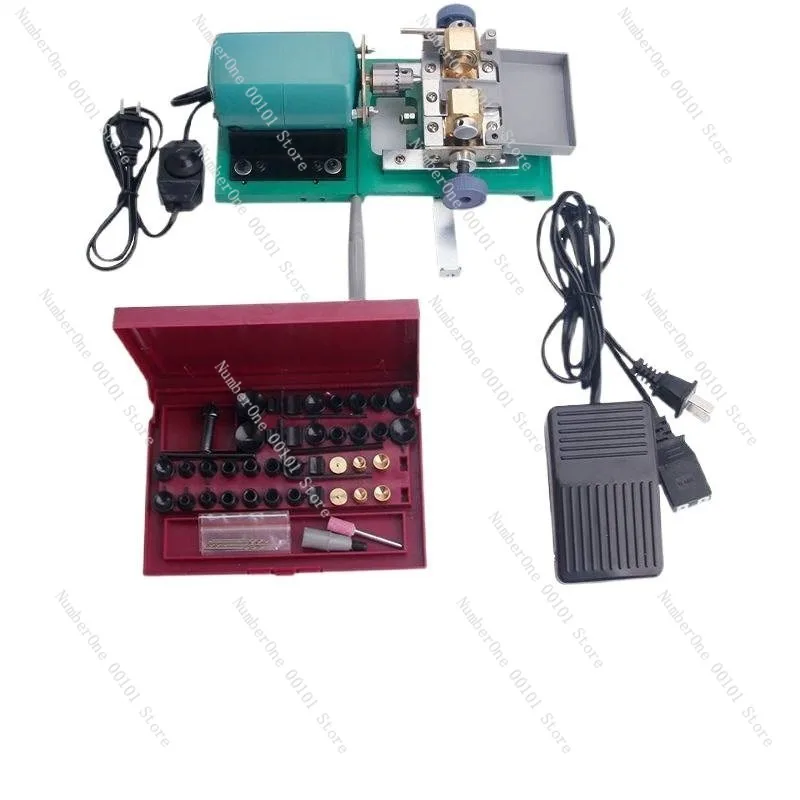 

Electric Pearl Drilling Machine, Small Household Bead Driller, Jade and Buddhist Prayer Bead Processing Tool DIY Jewelry Making