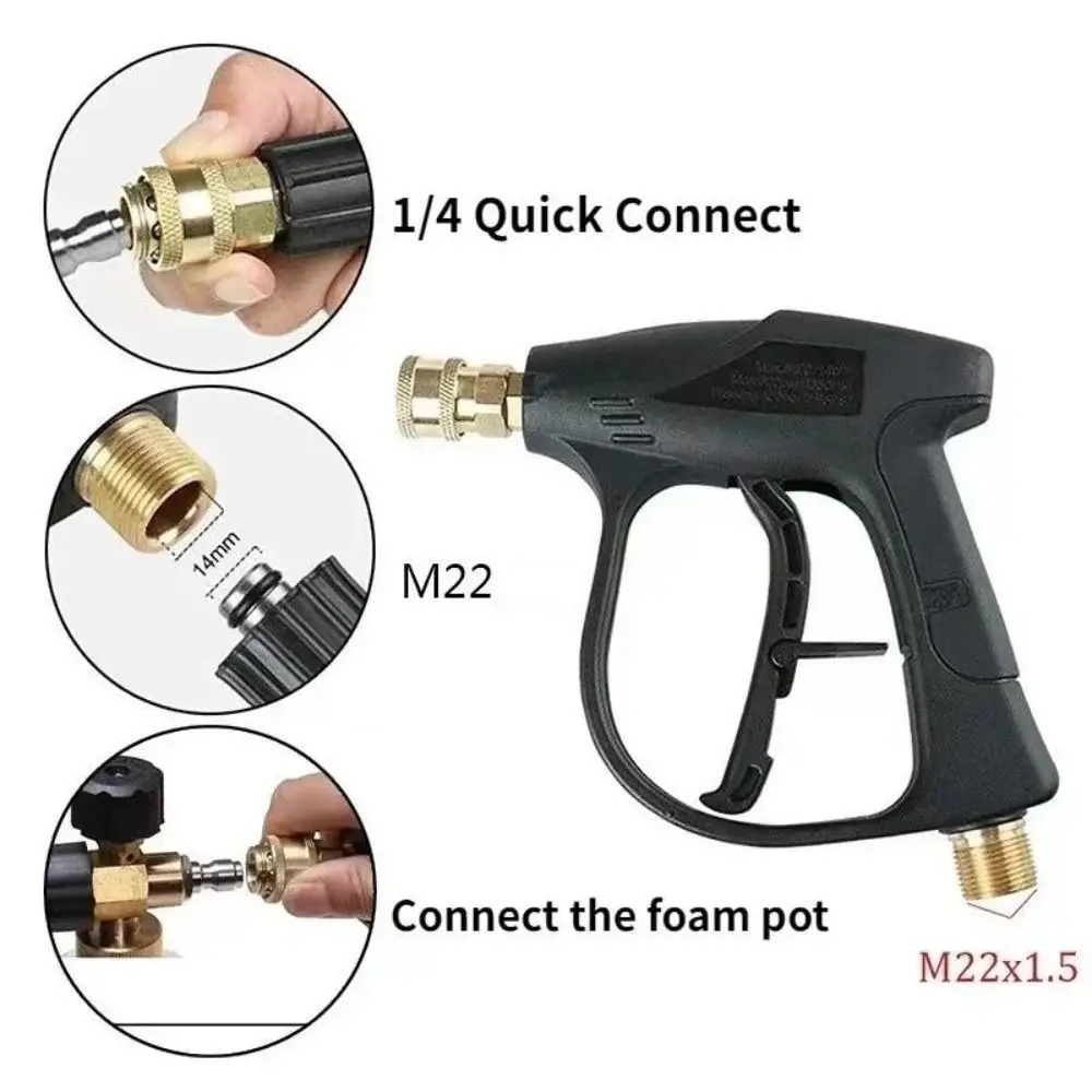 M22-14MM ارتفاع ضغط خرطوم محول الألومنيوم غسالة الضغط موصل ل Karcher لبوش ل Nilfisk ل Lavor