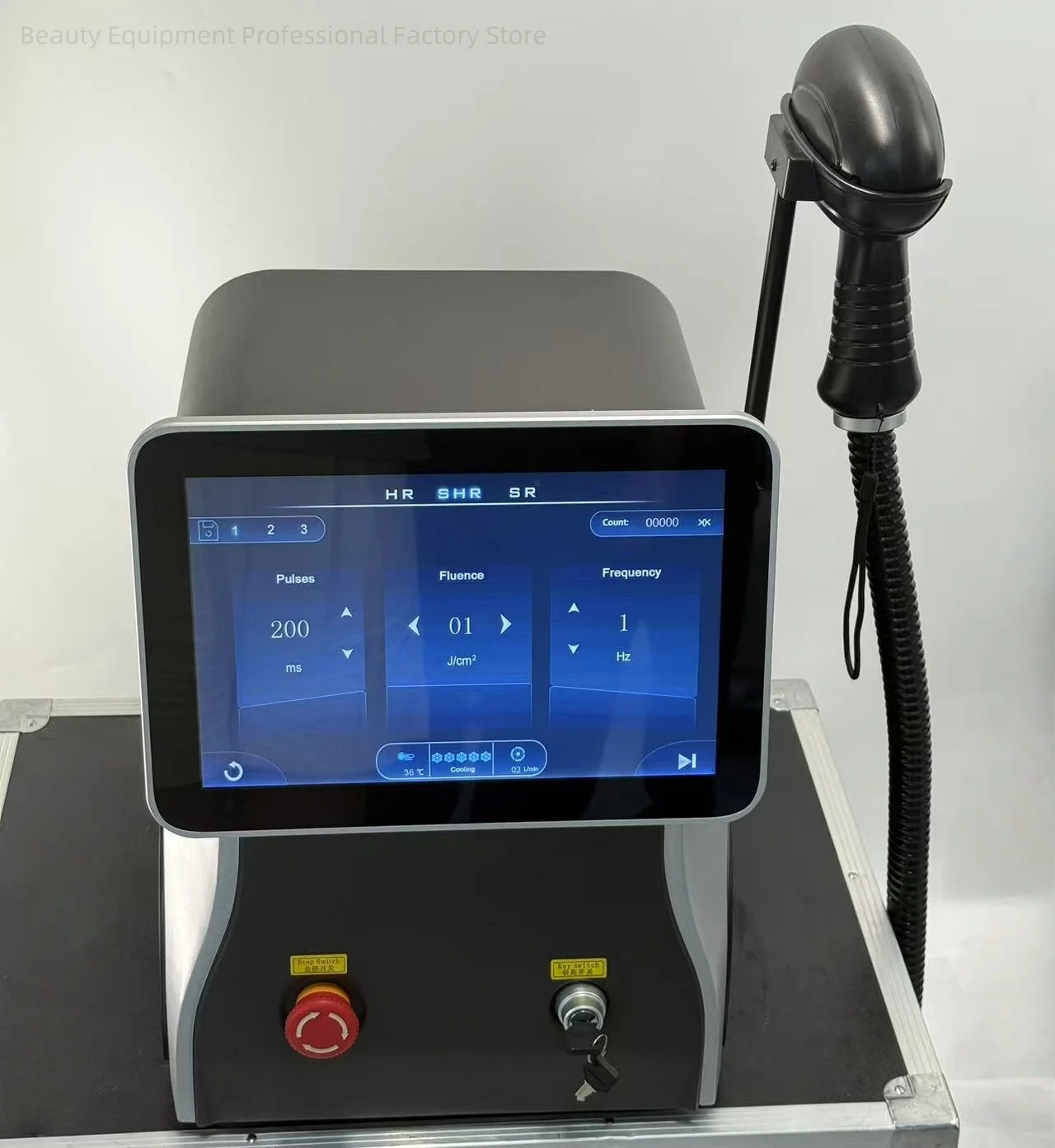 Dispositivo de remoção de pelos a laser de diodo 808, 755nm, 808nm, 1064nm, profissional, 3 comprimentos de onda, alça de resfriamento, remoção indolor de pelos