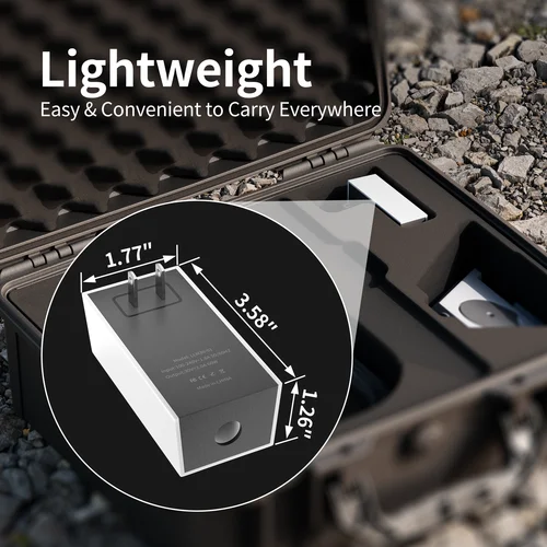 Imagen 2 del producto Starlink Mini cargador 60W fuente de alimentación de repuesto adaptador de CA 30V 2A salida cargador de pared enchufe para Starlink Mini Dish