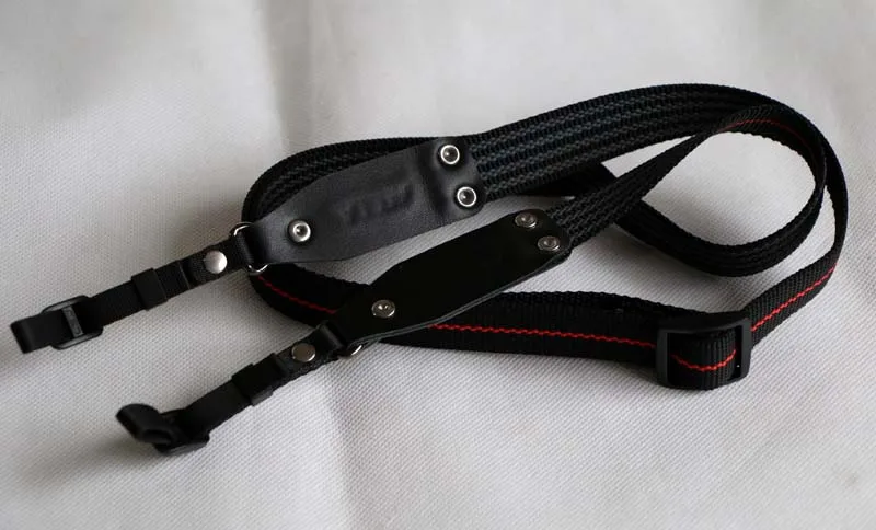 شريط كاميرا اليدوية الكتف حزام حبل النايلون مع رئيس الجلود للكاميرا Alpa حزام عريض تقليد انزلاق حزام الكتف
