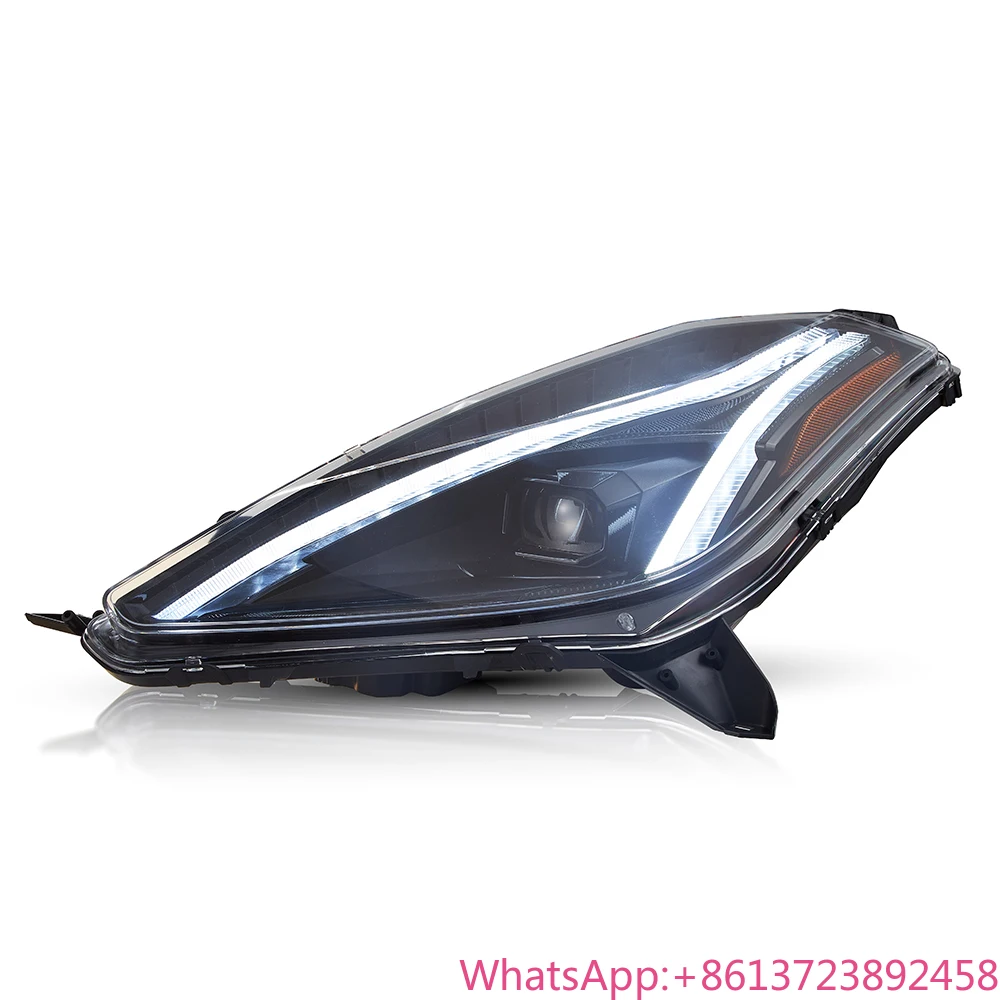 For Auto Headlights for Chevrolet Corvette C7 2014-2019 LED Car Front Lamps Assembly Upgrade High Quality Bifocal Lens Accessori