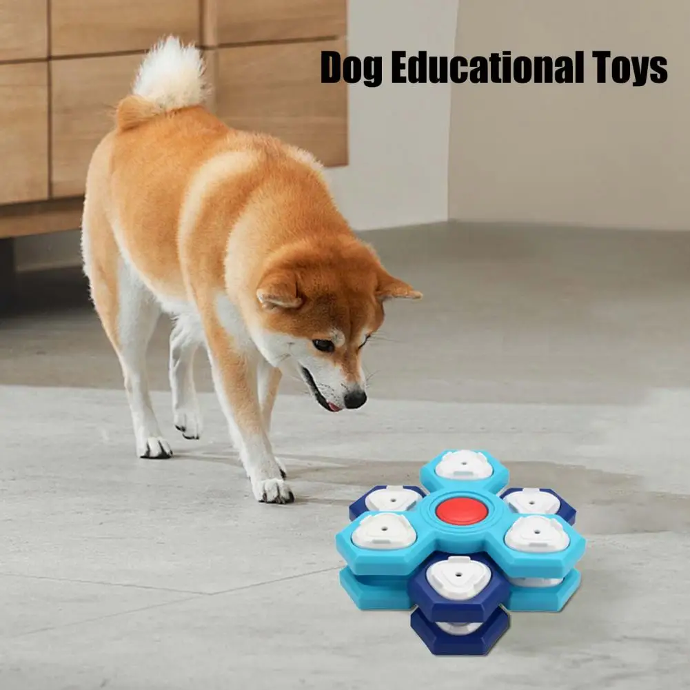 Pet Boredom Prevention Toys Dog Puzzle Feeder Toy with Spinning Layers for Slow Eating Anti Pet Slow Food Plate 2/3/4 Layer Dog