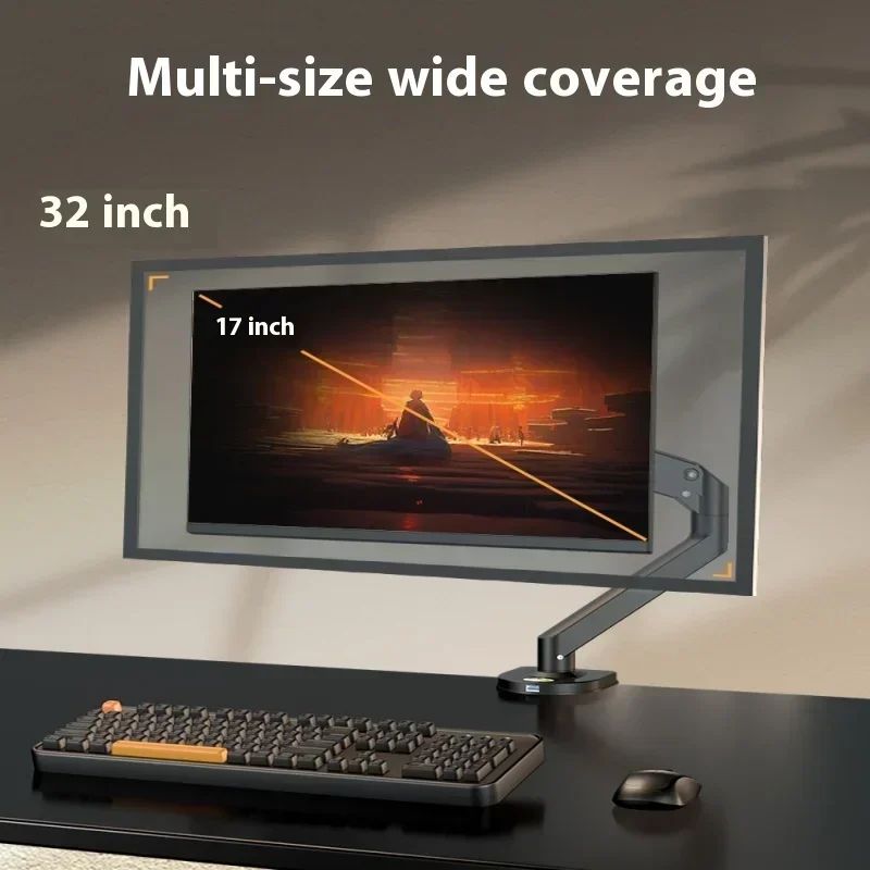 Monitor Stand Cantilever Robotic Arm Laptop Secondary Screen Convenient Dual Screen Lifting Desktop Base And Birthday Gift