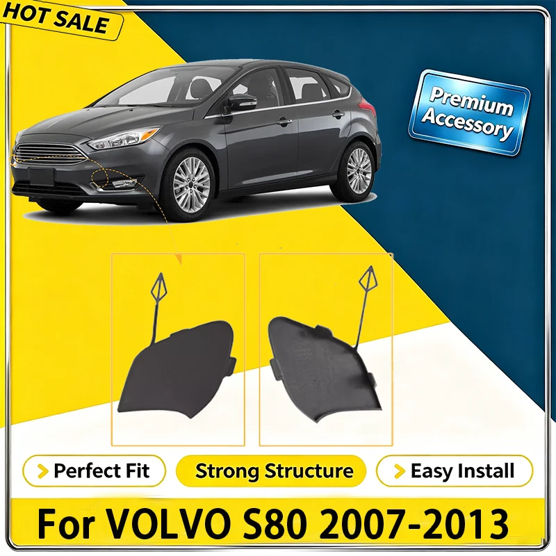 For Ford Focus MK3 III 2014-2018 Front Bumper Tow Hook Cap Towing Eye Cover F1EB17A989 Car Accessories