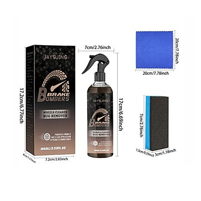 

Portable Dust Remover Wheel Cleaner Effortlessly Your Wheels Shines
