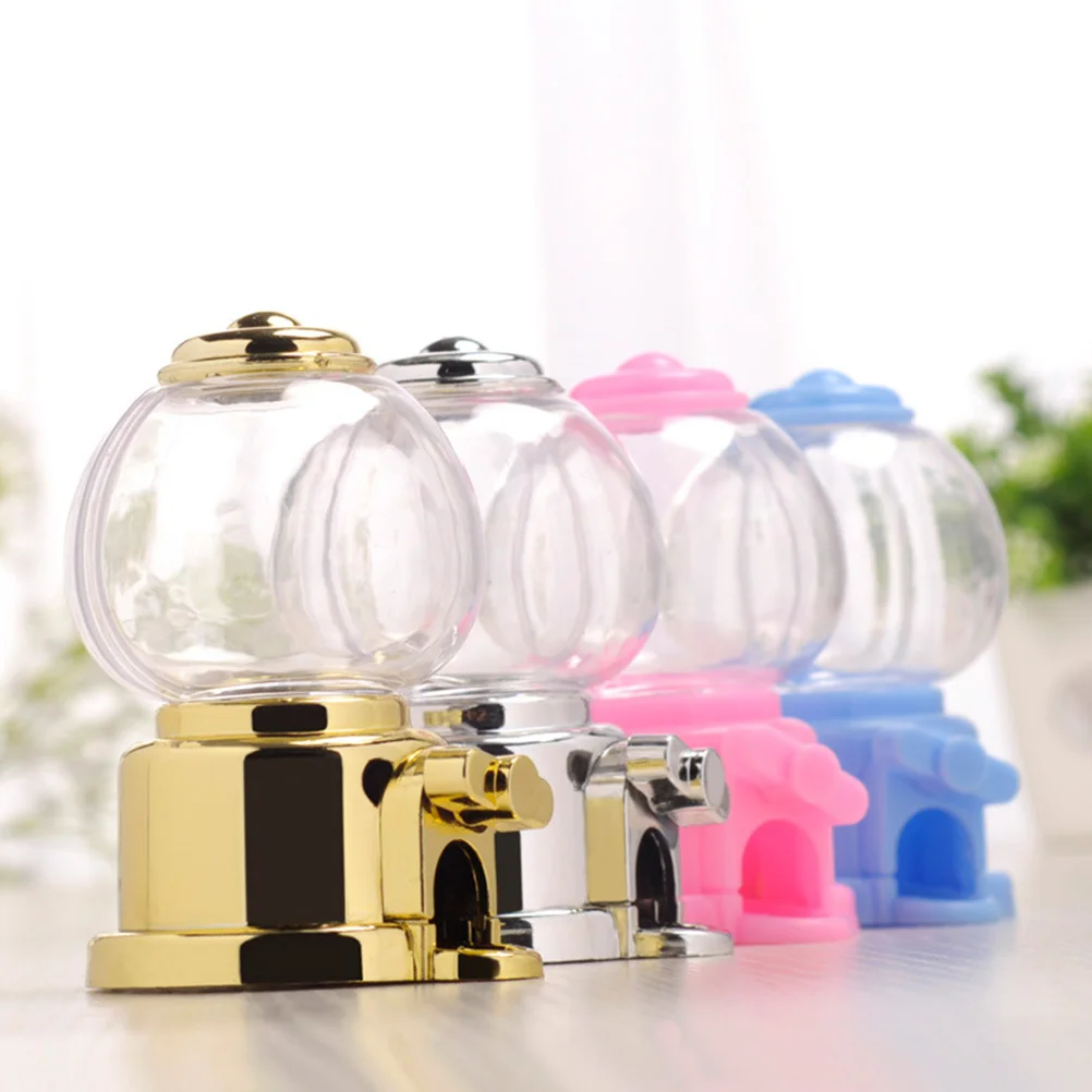 

Pink Gumball Machine Automatic Kitchen Soap Dispenser Grabbing Catcher Small Candy Bride Balls for Kids