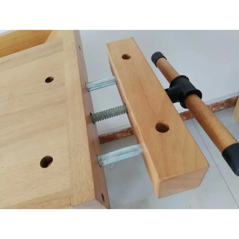 Herramientas de carpintería, abrazaderas para carpintería, tornillo de banco de mesa de 13/16 pulgadas con cola de tornillo larga, herramientas de Hardware de tornillo de madera de hierro fundido