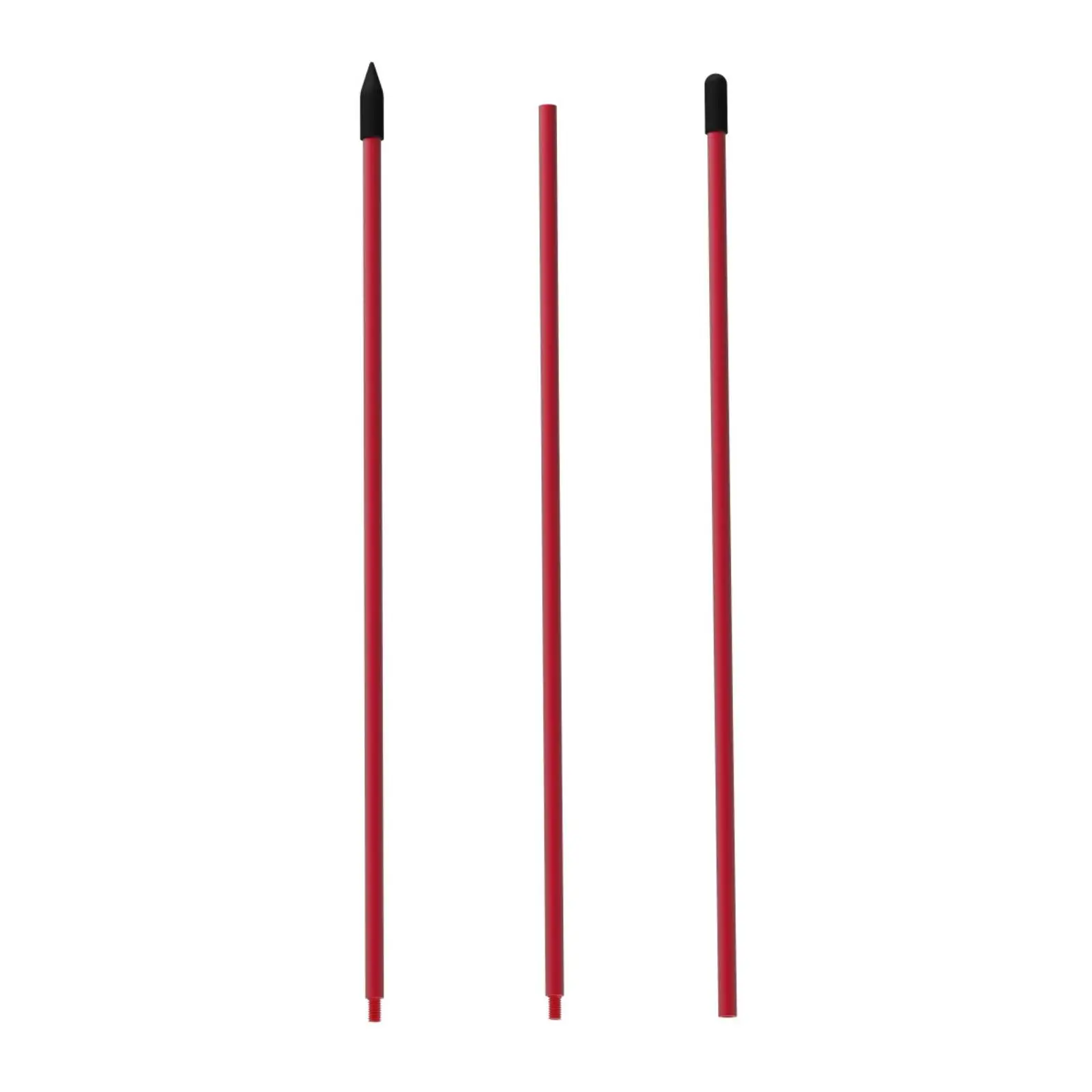 Golf Putting Alignment Rod 8mm Diameter Lightweight Detachable Trainer for Target Line