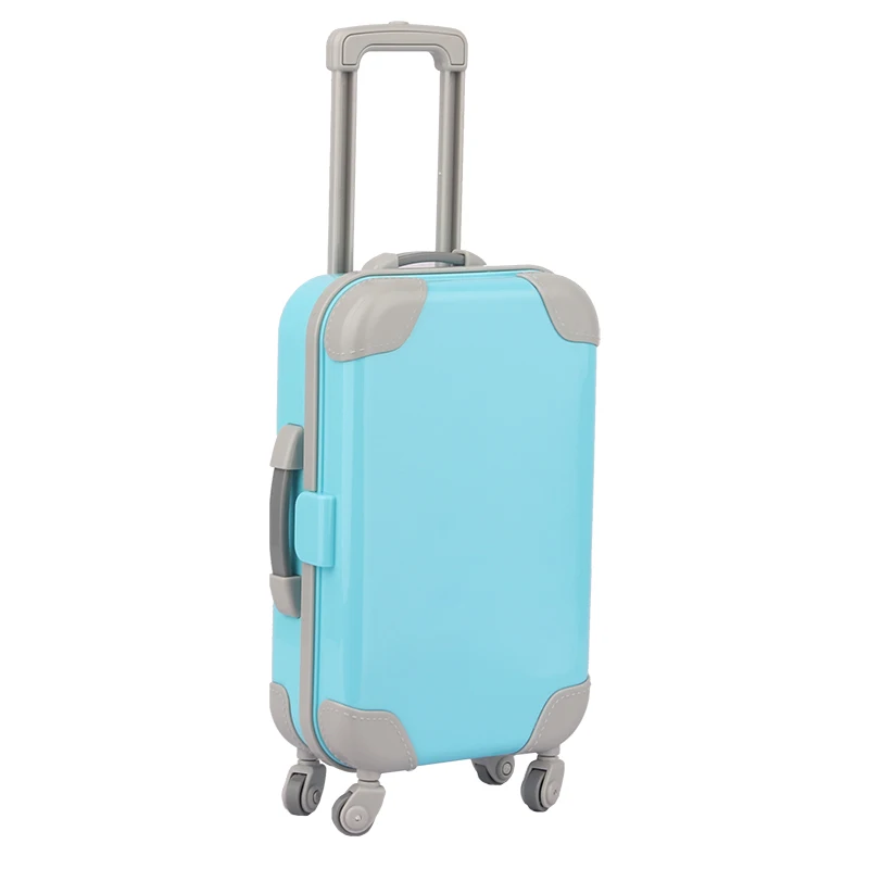 Toy Accessories Toys A Variety Of Color Matching Suitcases, Suitable For 18-inch American Dolls & 43cm newborn Baby Dolls