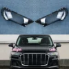 Für Audi Q7 2020 2021 2022 Scheinwerfer Objektiv Lampenschirm Auto Scheinwerfer Objektiv Glas Lampenschirm Lampe Abdeckung Scheinwerfer Abdeckung 1