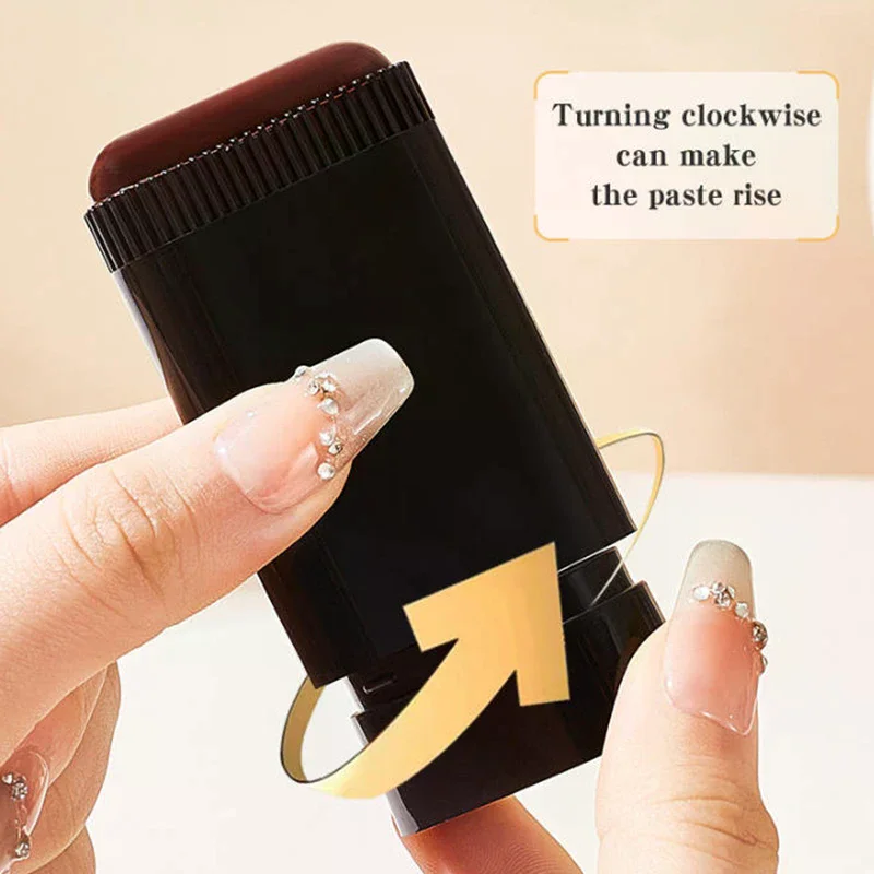 عصا لون الشعر للرجال والنساء تغطي بسرعة لخافي عيوب الشعر باللون الرمادي والأبيض وتغطي فوري عصا صبغ الشعر