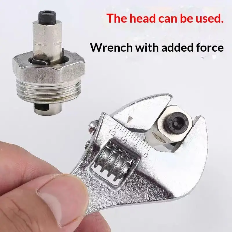 1Pcs High Hardness Adjustable Extraction Diameter 12/14mm Screw Remover Compact And Lightweight Plumbing Tool Extractor