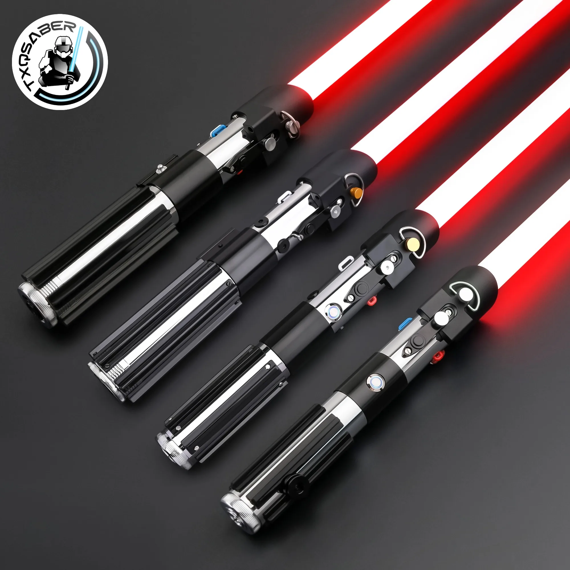 ดาบเลเซอร์ TXQ ดาร์ธ เวเดอร์ ซีรีส์ COMBAT Smooth Swing 12 สี โลหะ ดาบไลท์เซเบอร์ สำหรับการดวลหนัก ของขวัญสกายวอล์คเกอร์ ดาบเลเซอร์