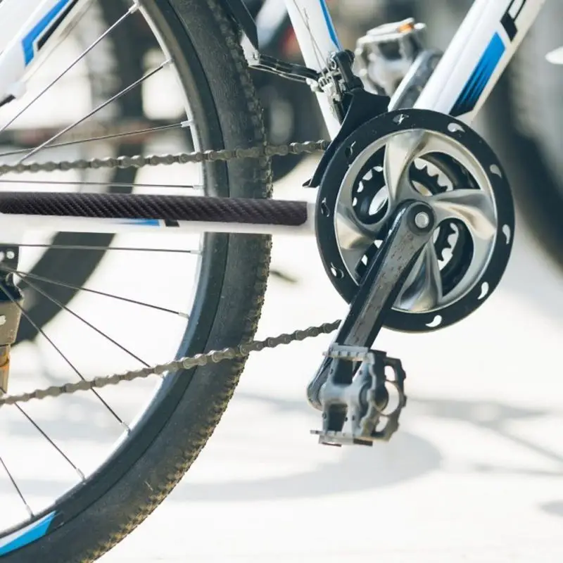 ملصق واقي سلسلة سيليكون لإطار الدراجة ، الدراجة الجبلية ، الطريق ، mtb