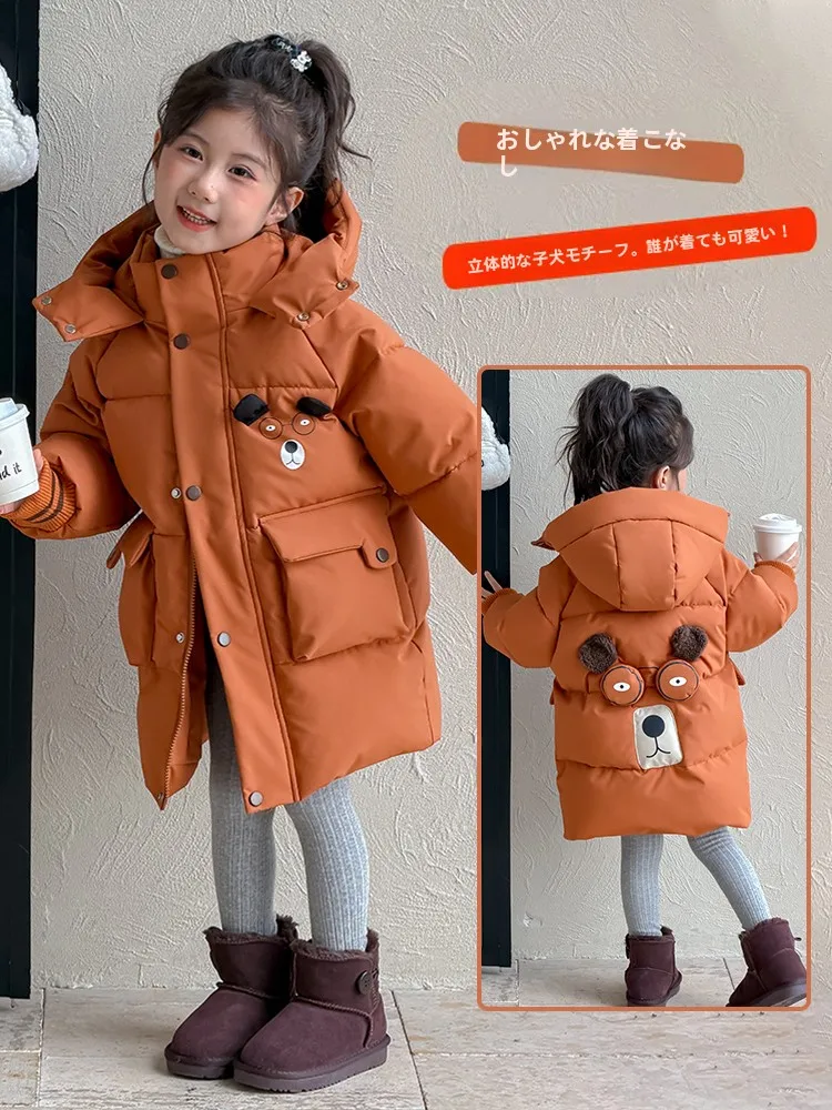 sli-thiened-cotton-jaet-for-girls-baby-girl's-winter-clothes-korean-sle-polyester-inner-liner-coat-with-zipper