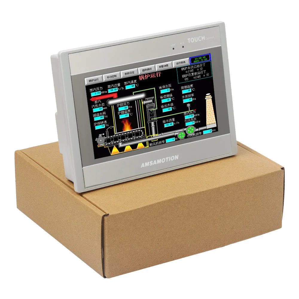 7 ''بوصة 4G واي فاي HMI MSE7A-32MR PLC الكل في 1 آلة متوافقة الذكية S7-200 16I 16O 5AI 2AO PT100 شاشة تعمل باللمس MCGS المراقب المالي