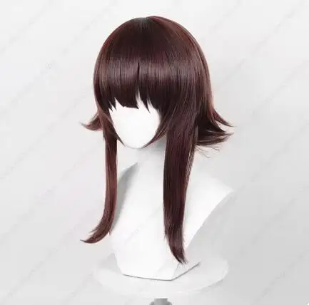 Anime Megumin Cosplay Wig 32cm Short Hair Heat Resistant Synthetic Wigs