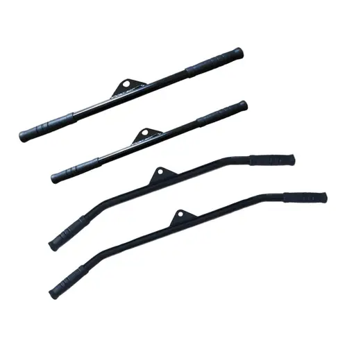 Imagen 2 del producto Accesorio de máquina de Cable de barra LAT, entrenamiento corporal, equipo de gimnasio, barra extraíble hacia abajo, mango de entrenamiento de tríceps trasero, uso versátil