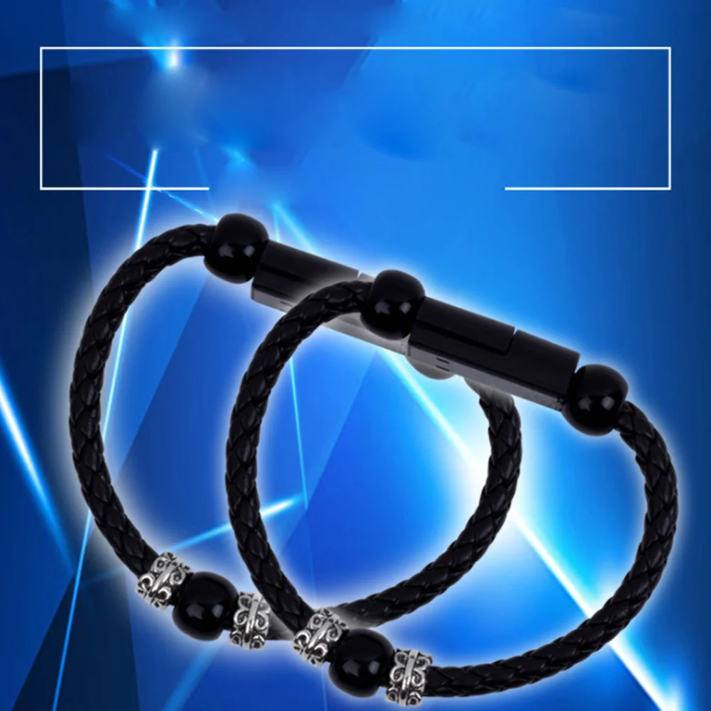 

1Pcs USB Type-C Braided Wristband Charging Data Sync Cable Fast Transfer Compatible with Phones Tablets Portable Travel USB-C