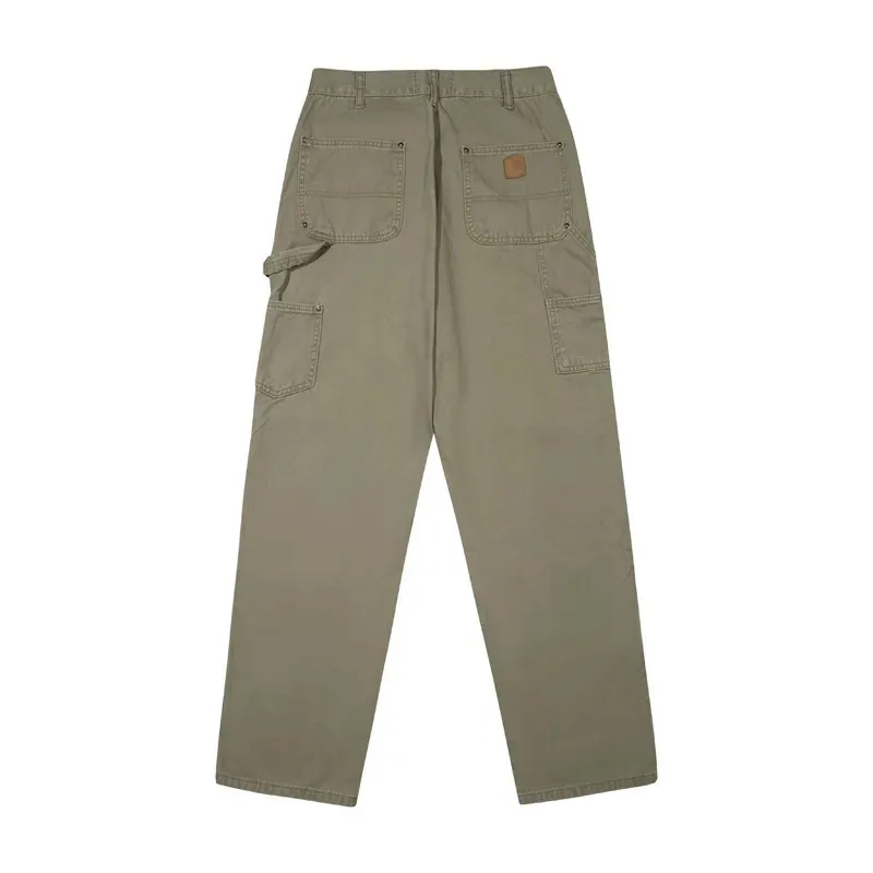 HELLOMARCEL Excellent Quality Wholesale Men Vintage Trousers High Street Wear Acid Wash Luxury Men Cargo Pants