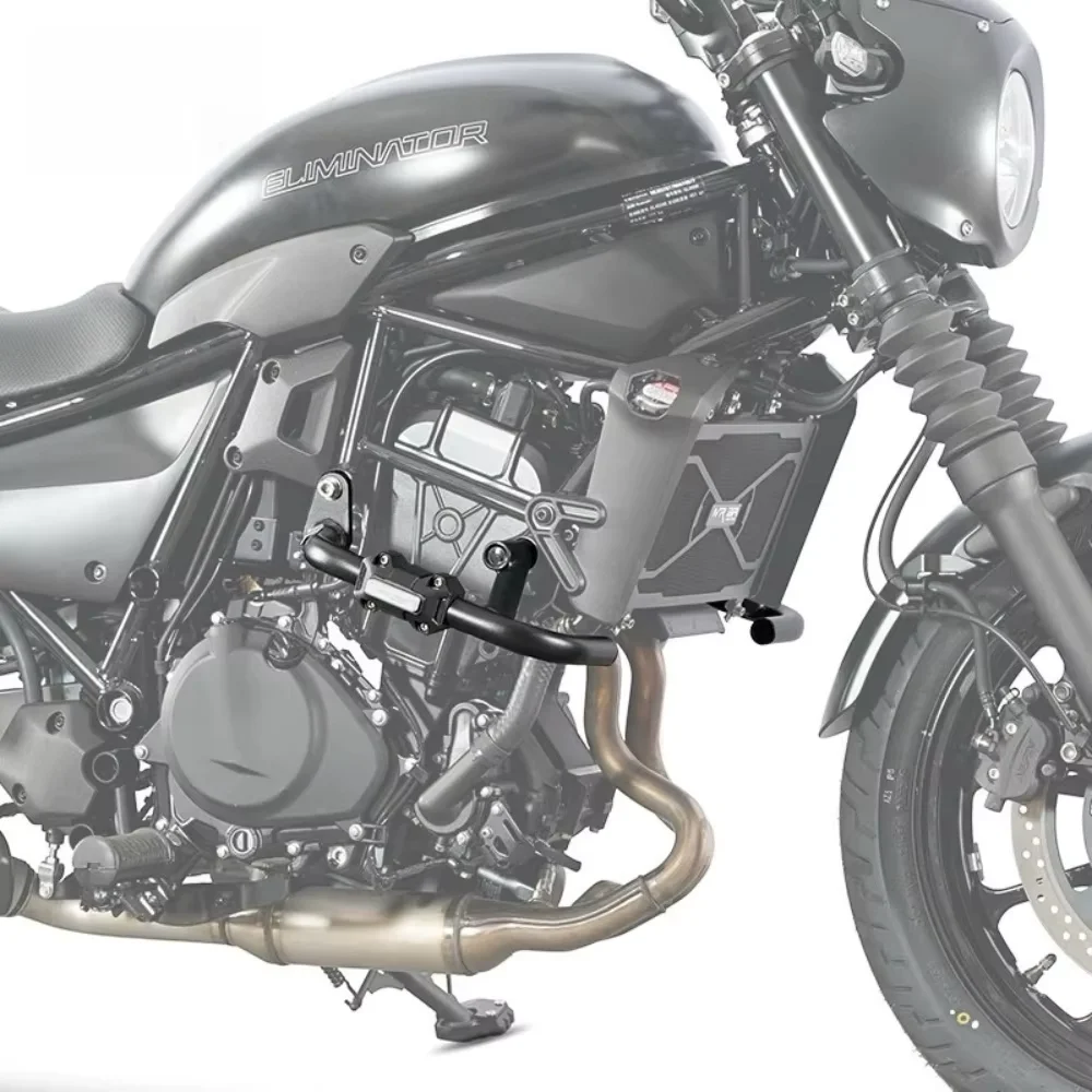 Good Quality For Kawasaki Eliminator 500 bumper anti-fall bumper water tank net side frame modification accessories