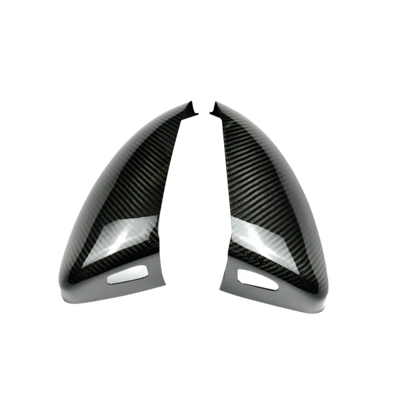 

A85E-Car Rear View Mirror Cover Carbon Fiber Side Mirror Shell Rearview Housing For TT TTS TTRS R8 2015-2023