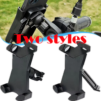 Motorcycle Bike Phone Holder Navigation Bracket Universal Bicycle Scooter Moto Riding Security Phone Stand Motorbike Accessories