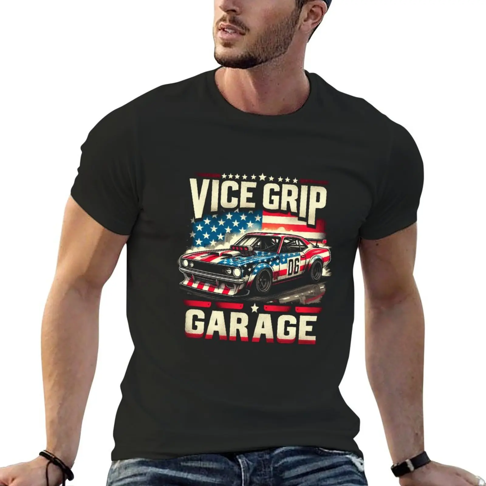 

vice grip garage T-Shirt summer tops customizeds shirts graphic tee men