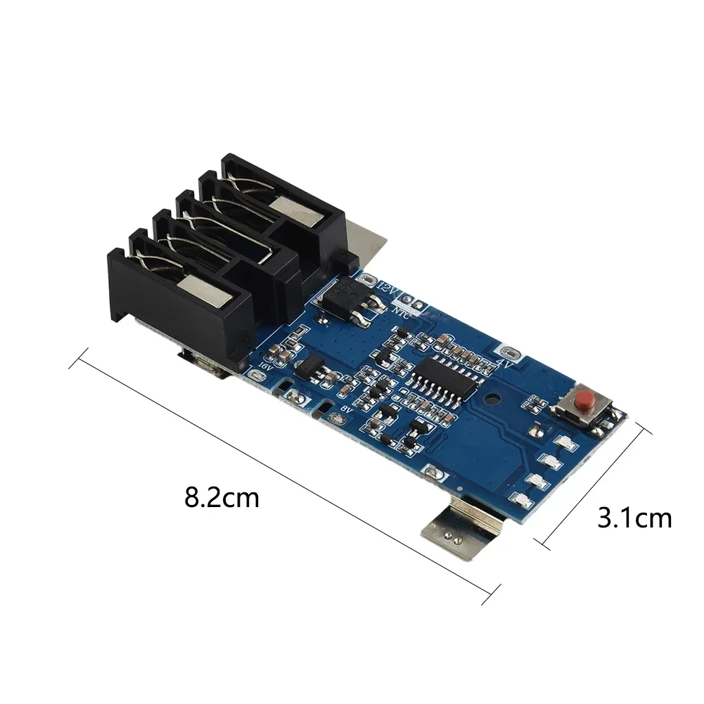 Top-quality Circuit Board Li-Ion Plastic 18V Board Parts Protection Replacement Tools Battery Charging Circuit