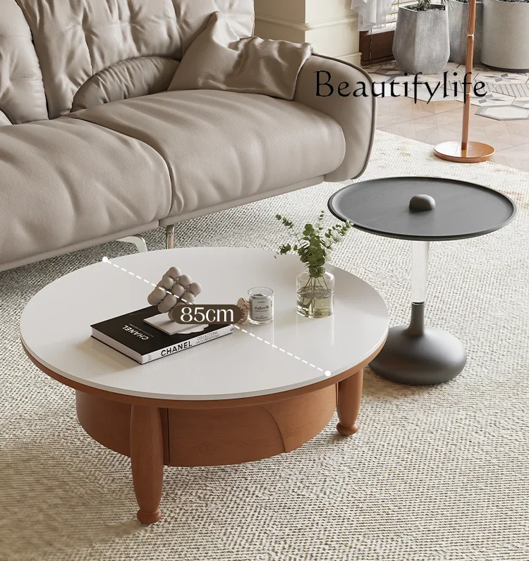 French cherry wood snowman home slate storage coffee table size round combination designer furniture