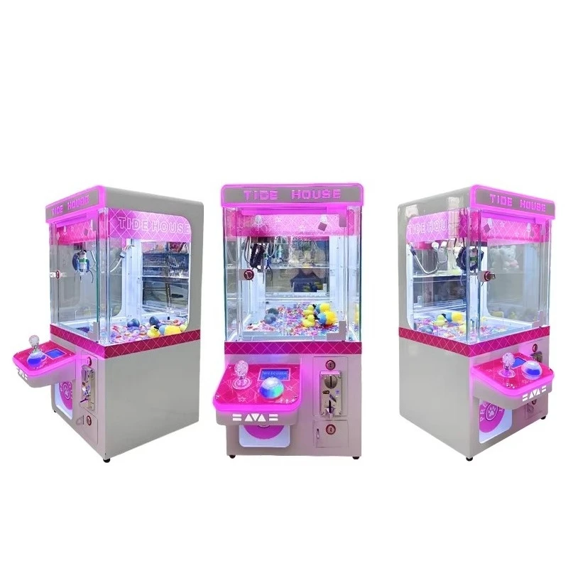 Customized High Quality Mini Claw Crane Machine Coin-Operated Arcade Game For Home Amusement Park Children's Doll Entertainment