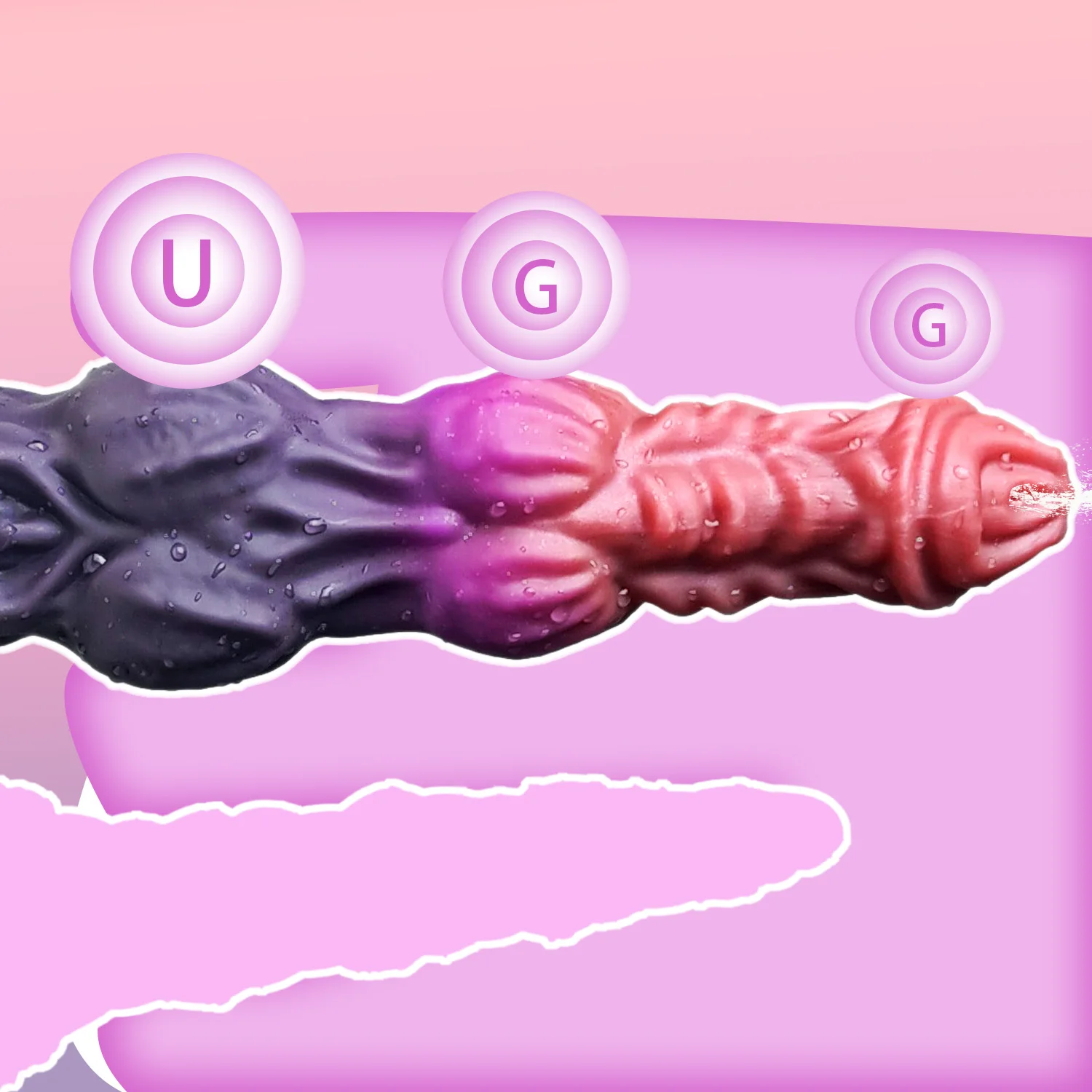 لينة الوحش سبيرت دسار للنساء الشرج G-بقعة ألعاب جنسية للنساء القضيب قوي شفط كأس الشرج موسع ريال سبيرت دسار