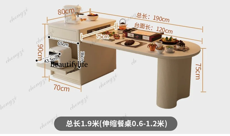 Rock Plate Dining Tables Minimalist Design Restaurant Modern Indoors Dining Tables Fashion Home Furniture Mesa De Jantar Lsdt