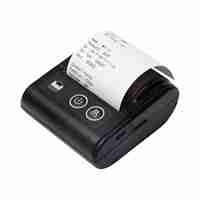 Portable Mini Thermal Receipt Printer USB BT Connection 2 Inches 57mm Wireless Printer High Speed with 1 Roll Paper Inside