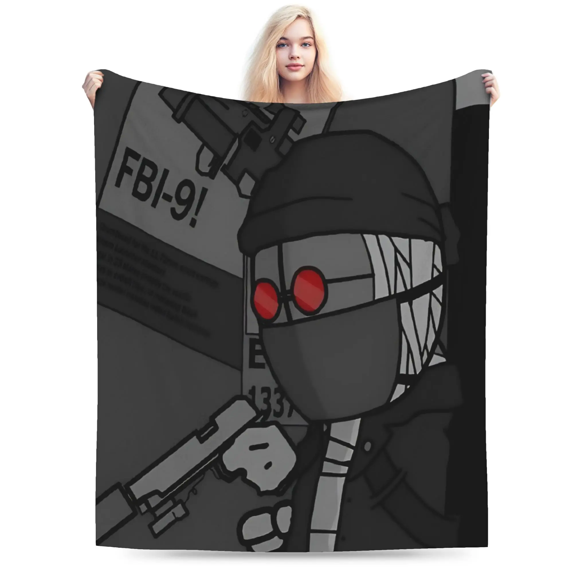 Relax MADNESS COMBAT Hank Blanket Accessories Home Decorative  Throw Blankets Warm Flannel for Couch