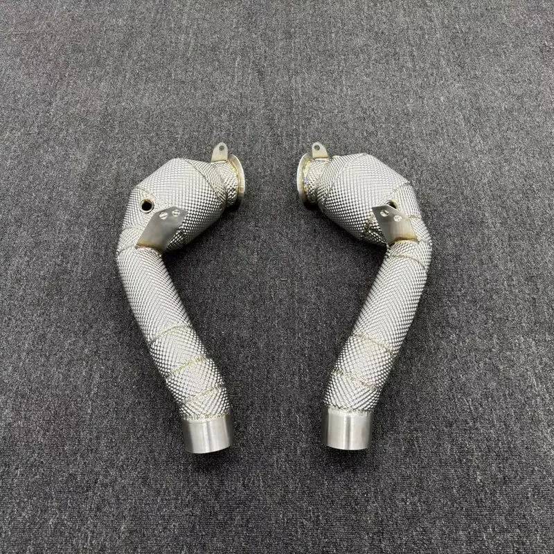 For M5 F10 Downpipe with 200 Mesh Ternary Catalyst Engine Parts