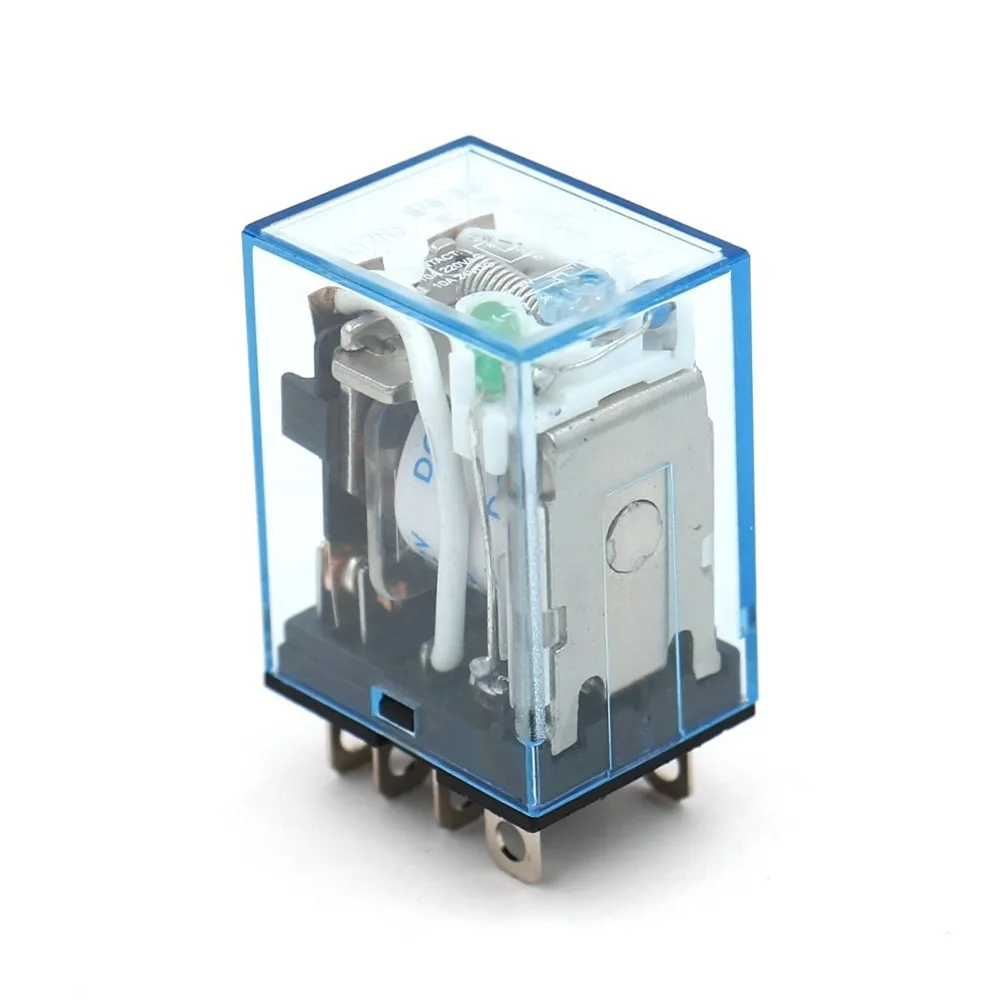 LY2NJ HH62P HHC68A-2Z Electronic Micro Mini Electromagnetic Relay 10A 8PIN Coil DPDT DC 12V 24V AC 220V